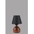 Opviq Stona lampa Cameron, Crno-braon