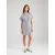 VERO MODA Dolga srajca VMBUMPY modra/bela