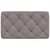 Vidaxl Blazina za vzglavje taupe 90 cm blago