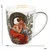 Velika, ekskluzivna skodelica v škatli 400ml Alfons Mucha - Topaz kot darilo