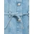 MANGO KIDS Obleka MARTA moder denim