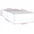 Vidaxl Box spring posteljni okvir temno rjav 90x190 cm blago