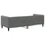 Greatstore Raztegljiva postelja temno siva 80x200 cm blago
