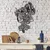 Atelier Del Sofa Zidna dekoracija Heart Of Beauty, 47x70 cm 2 mm, Crna