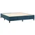 Box spring postelja z vzmetnico temno modra 180x200 cm žamet