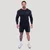 GymBeam OG1 Seamless Longsleeve Black/Grey M