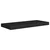 Plutajuće zidne police 4 kom crne 60 x 23,5 x 3,8 cm MDF