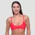 GymBeam Women‘s Bikini Top HAWAII Red