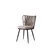 Hanah Home Set trpezarijskih stolica Kuşakli 222 V2, 2 komada, Smeđe boje