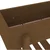 Vrtna sadilica boja meda 62 x 30 x 69 cm od masivne borovine