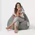 Atelier del Sofa Lazy bag Sivi