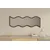 Hanah Home Ogledalo Belo-Crno