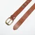 Pas PLEASURES Studded Belt Brown L/XL