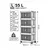 Lavine 127 - Baby Blue Baby Blue Multi Purpose Cabinet