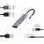 GEMBIRD Tip-C 5-u-1 multiport USB hub (A-CM-COMBO5-02)