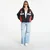 Jakna A BATHING APE Aba Frame Monogram Jacquard Multi Logo Padded Jacket UNISEX Black M