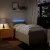 vidaXL vidaXL Box spring postelja z vzmetnico krem 90x190 cm blago, (21291073)