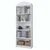 Hanah Home polica za knjige HC130, 60 cm, bela
