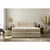 Esposa BOXSPRING POSTELJA 140 cm x 200 cm , tekstil krem barve