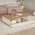 Hanah Home Set TV Komoda i klub sto Bež-Beli