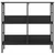 Polica Crni hrast 82 x 32 x 79 cm Konstruirano drvo