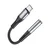 Hoco LS33 AUX priključak 3,5 mm na USB C adapter sivi