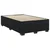 Vidaxl Box spring postelja z vzmetnico črna 120x200 cm žamet