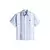Tommy Jeans Srajca  marine / svetlo modra / bela