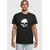 Mister Tee Majica Artsy Skull črna/bela