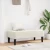 klupa s jastukom Krema 113 x 57 x 39 cm Baršun