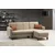 Atelier del Sofa Ugaona garnitura Polya 216x86x130cm Bež