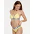 VIVID Bikini hlačke Mix&Match limona/črna/bela