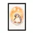 Plakat zasanjani pingvinček - 20x30 white
