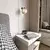 Zidna lampa MOTIF 1xE14/10W/230V bež