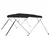 Tenda bimini s 4 luka crna 243x210x137 cm