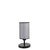 Opviq Stona lampa E27 Socket, Crno-Siva