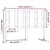 Vidaxl vidaXL Vzglavje postelje 145,5x4x100 cm borov les