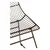 Kovinski jedilni stol v bronasti barvi District – Premier Housewares
