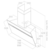 Elica stripe bl/a/90 aspirator