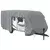 Navlaka za karavan siva 732x250x220 cm netkana tkanina