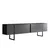 Hanah Home TV komoda Luke, 180x50x30 cm, Antracit