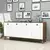 Hanah Home Elite 1612 Komoda, Belo-Braon