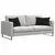 Jastučići za sofu 2 pcs Crna 60 x 40 cm Kordura tekstil