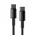 BASEUS kabel Type C do Type C PD100W Power Delivery Tungsten Gold Fast Charging CATWJ-01 1 metar crni