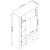 Hanah Home Garderober Yaman 1600-032, 120x181x45 cm, Beli