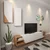 Hanah home TV Komoda Zebra Hrast-Bela
