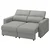 MALMKÖPING Sofa dvosed, Tibbleby bež/siva