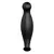 Butt Plug, Silikonski, 11.7cm, Crni