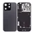 Steklo zadnjega ohišja za iPhone 16 Pro, Black Titanium, Pulled A