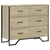 vidaXL Predalnik sonoma hrast 91x35,5x74,5 cm inženirski les